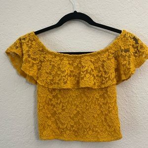 Off the shoulder top